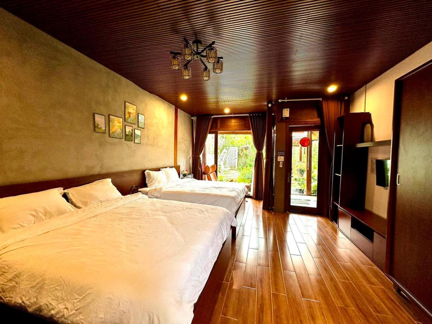 Vuon Tra Homestay Mang Den Kon Von Kla Bagian luar foto