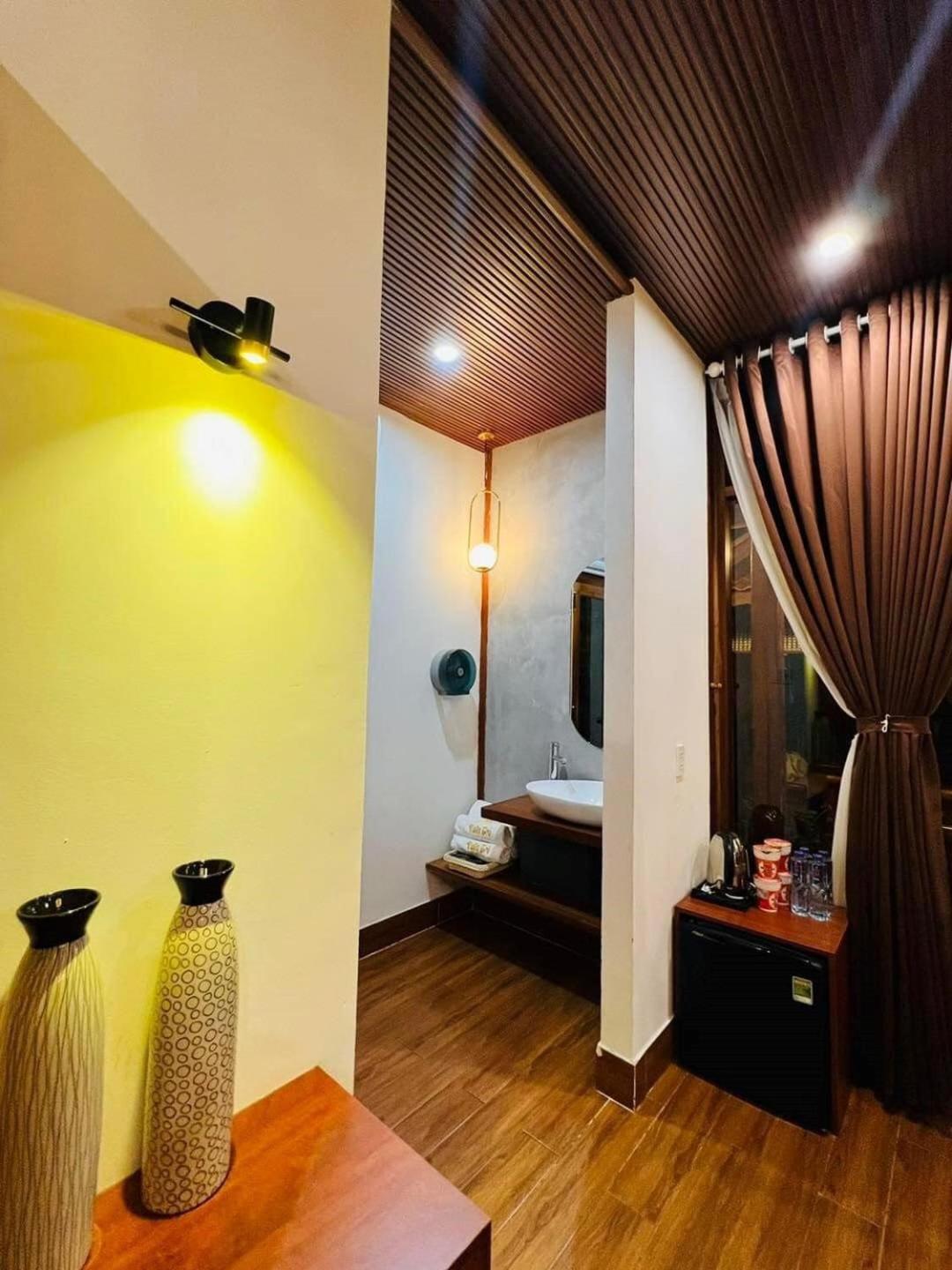 Vuon Tra Homestay Mang Den Kon Von Kla Bagian luar foto