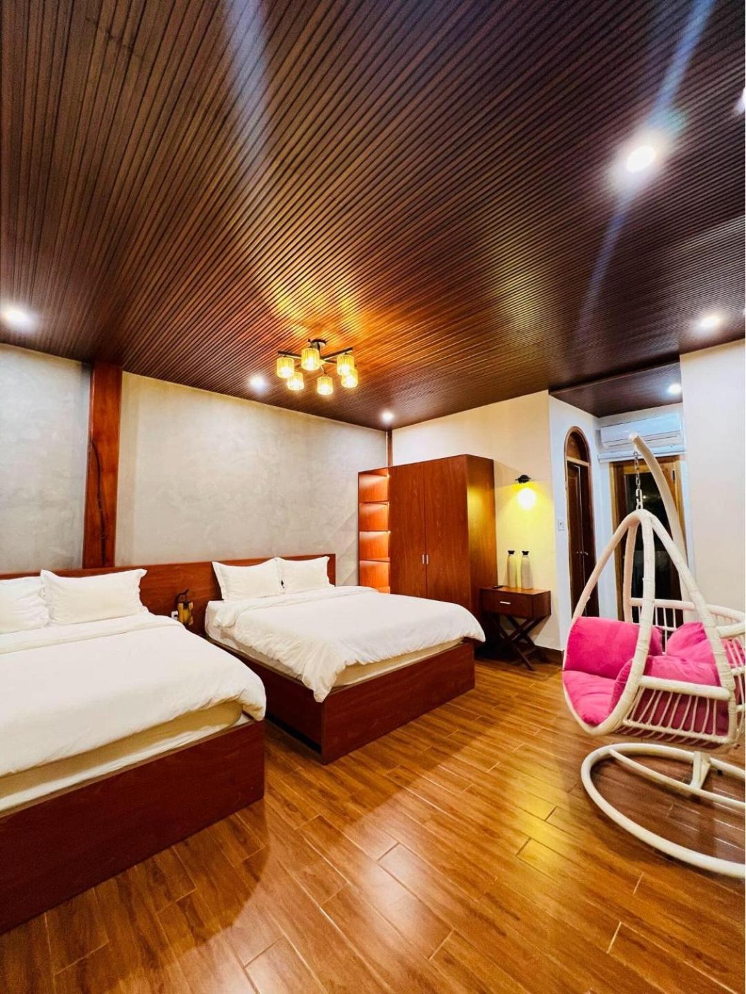 Vuon Tra Homestay Mang Den Kon Von Kla Bagian luar foto