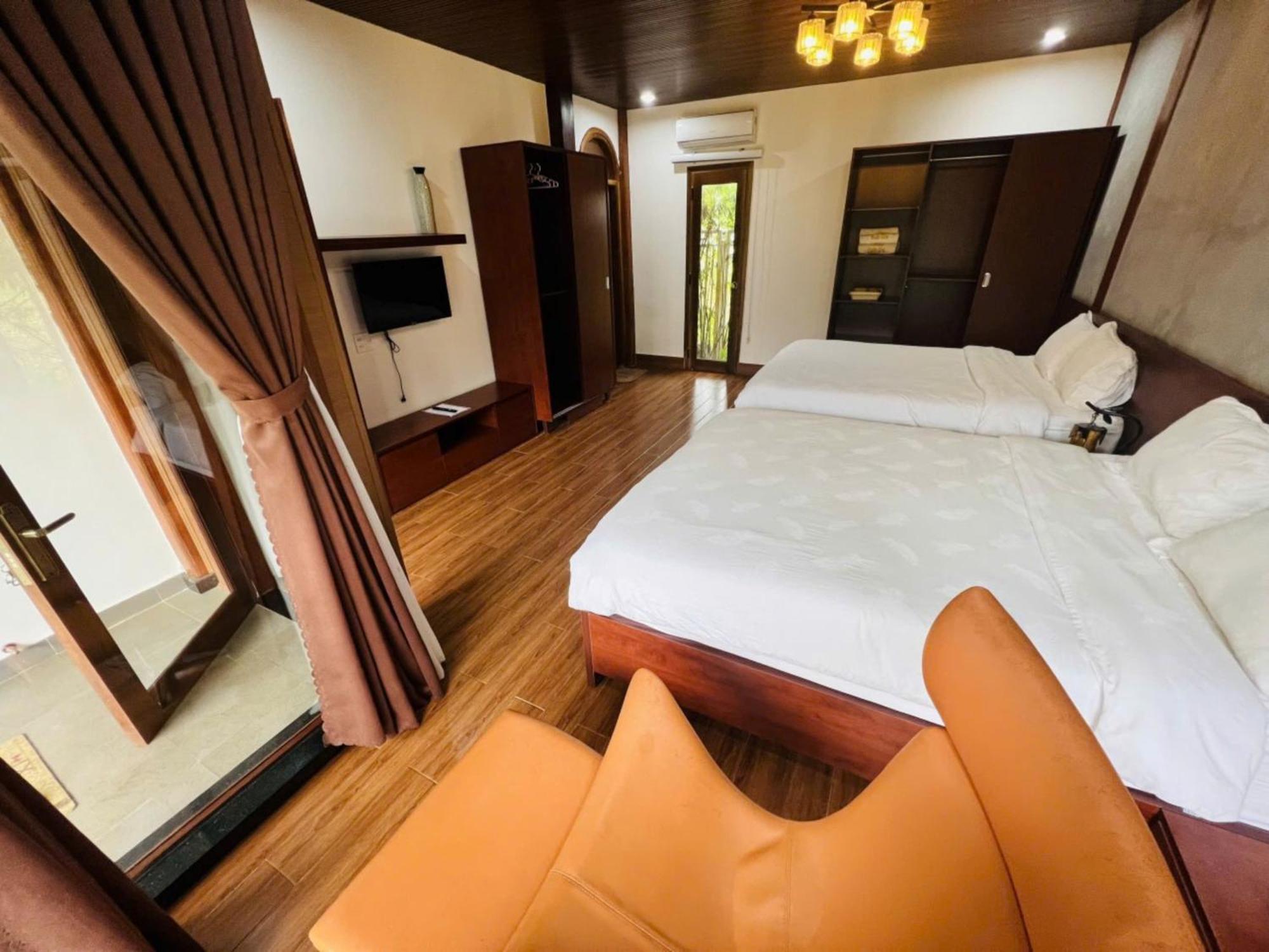 Vuon Tra Homestay Mang Den Kon Von Kla Bagian luar foto