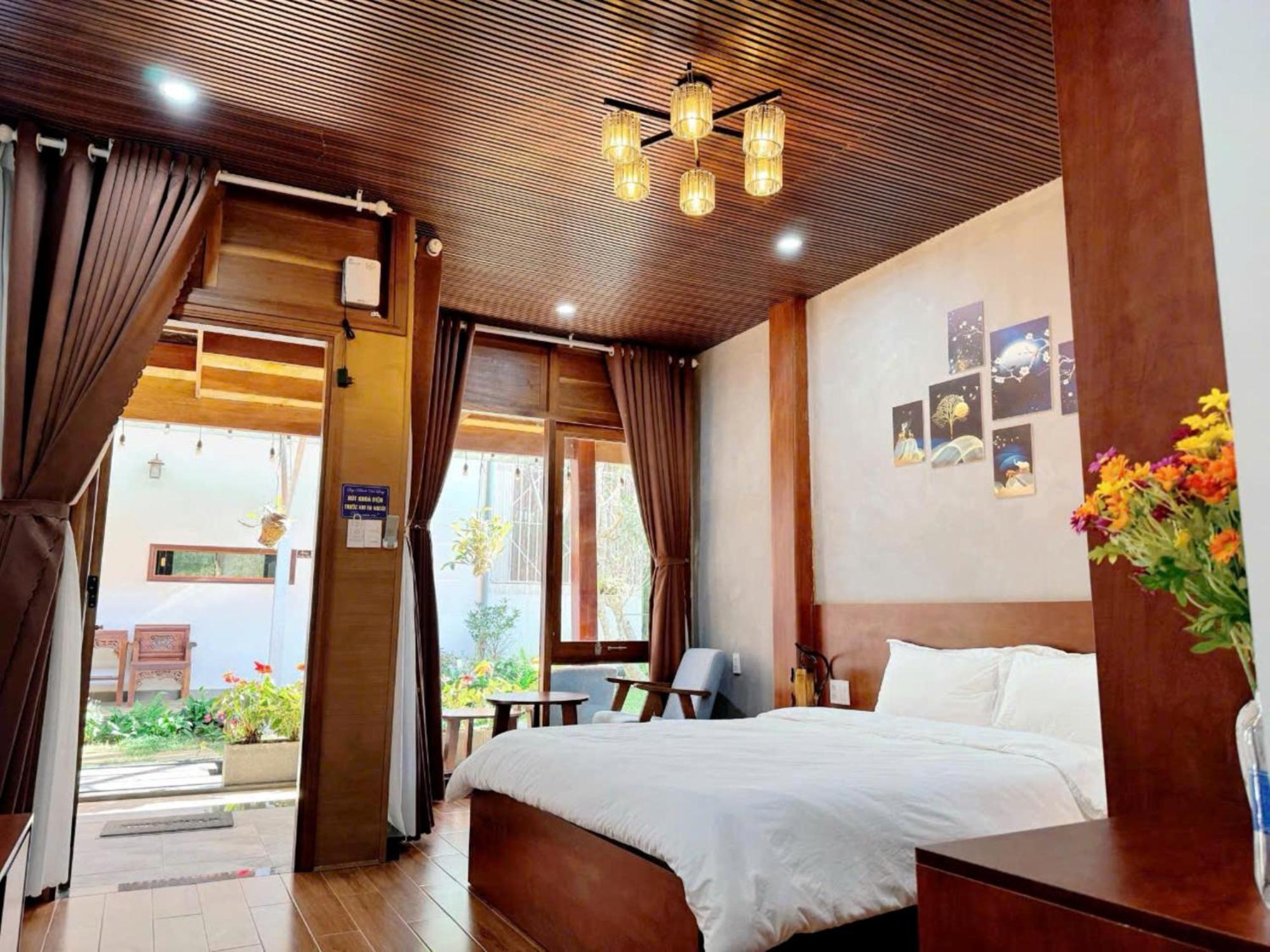 Vuon Tra Homestay Mang Den Kon Von Kla Bagian luar foto