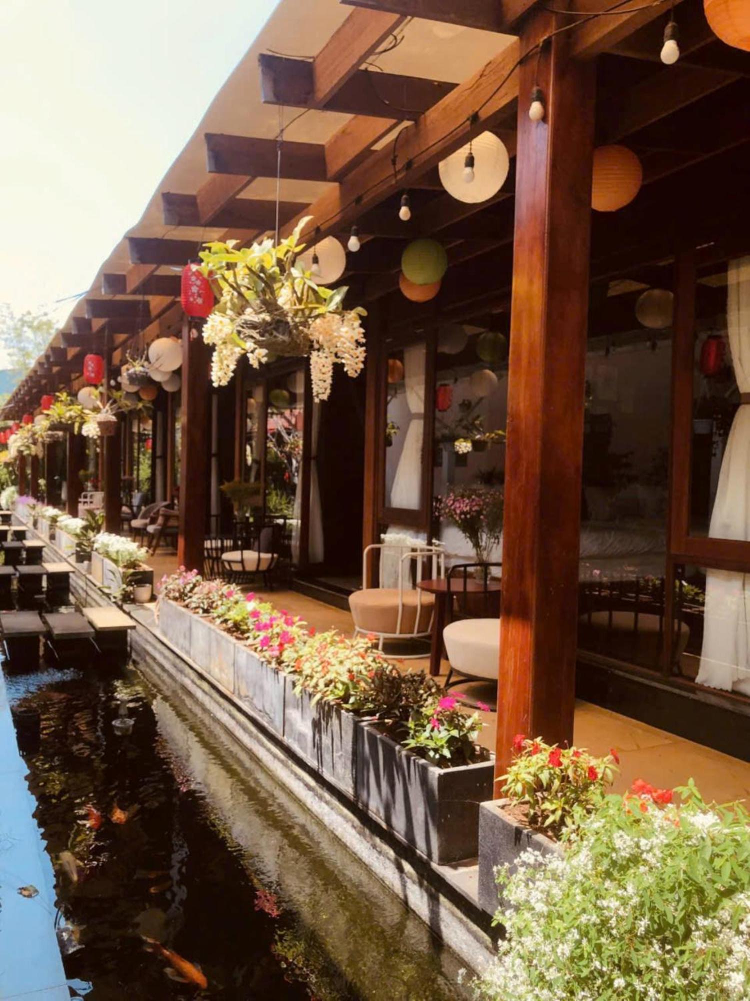 Vuon Tra Homestay Mang Den Kon Von Kla Bagian luar foto