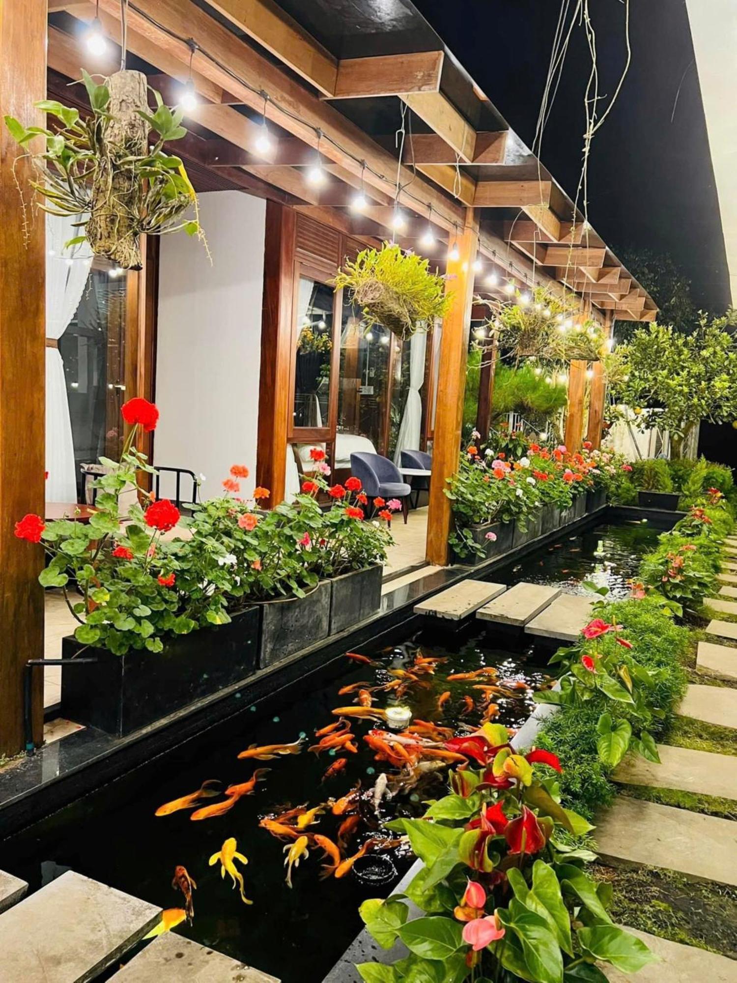 Vuon Tra Homestay Mang Den Kon Von Kla Bagian luar foto