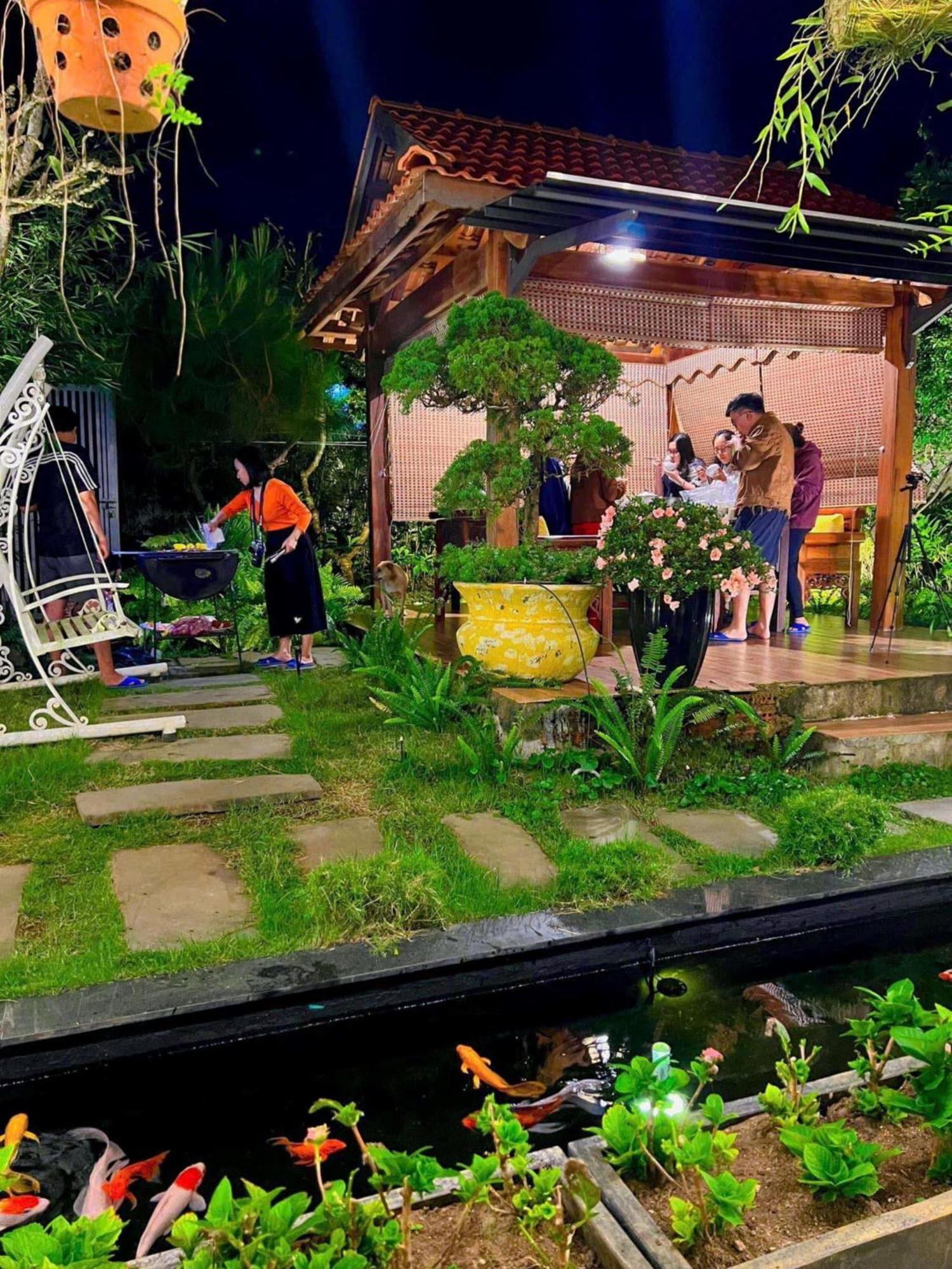 Vuon Tra Homestay Mang Den Kon Von Kla Bagian luar foto