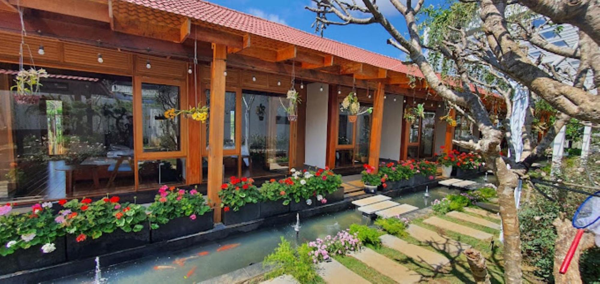 Vuon Tra Homestay Mang Den Kon Von Kla Bagian luar foto