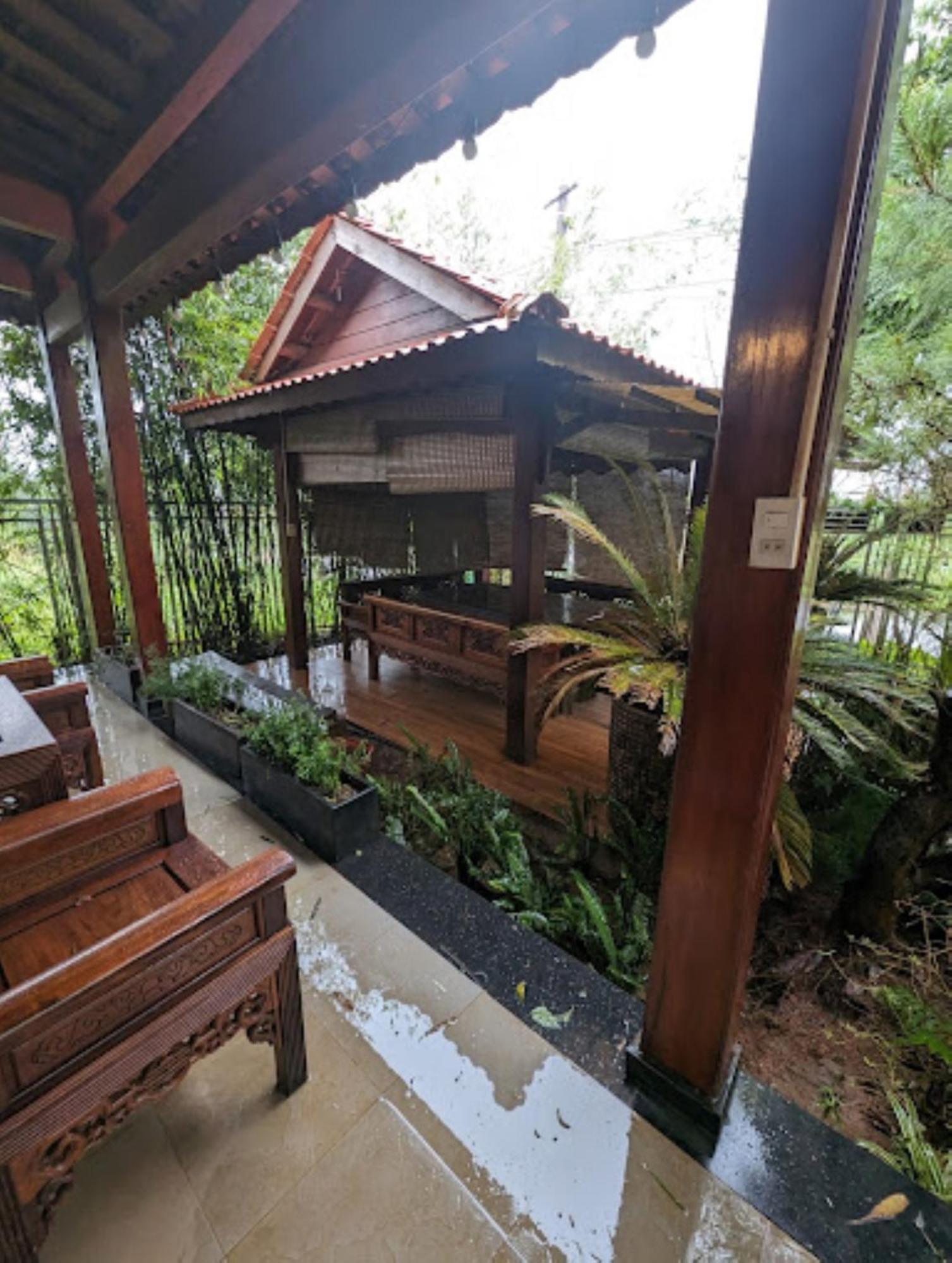 Vuon Tra Homestay Mang Den Kon Von Kla Bagian luar foto